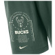 Nike Ανδρικό σορτς Milwaukee Bucks Club Courtside Fleece Shorts